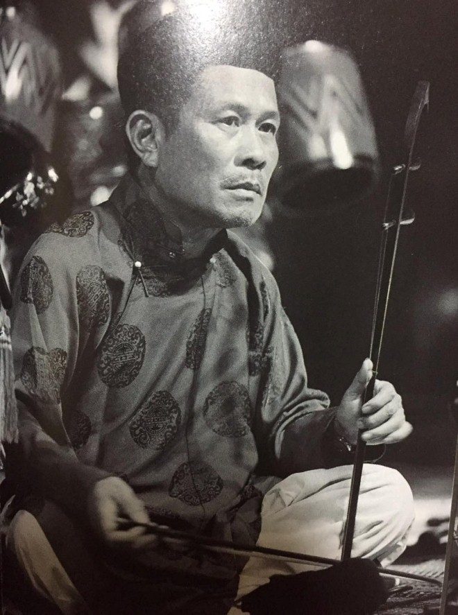 Nghệ nhân Ưu tú Trần Thảo — nghệ nhân Nhã nhạc Cung đình Huế.